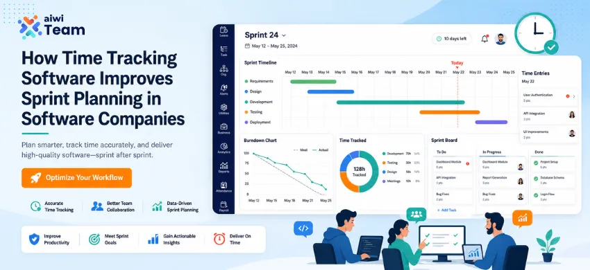 How Time Tracking Software Improves Sprint Planning in Software Companies
