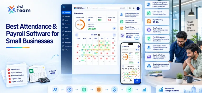 Best Attendance & Payroll Software for Small Businesses