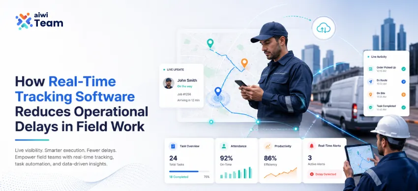 How Real-Time Tracking Software Reduces Operational Delays in Field Work