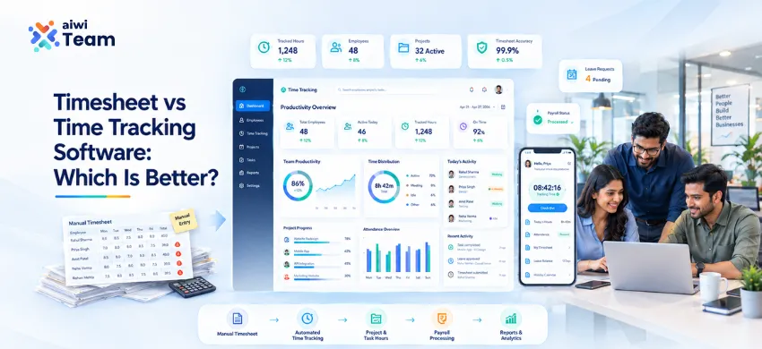 Timesheet vs Time Tracking Software: Which Is Better for Your Business?